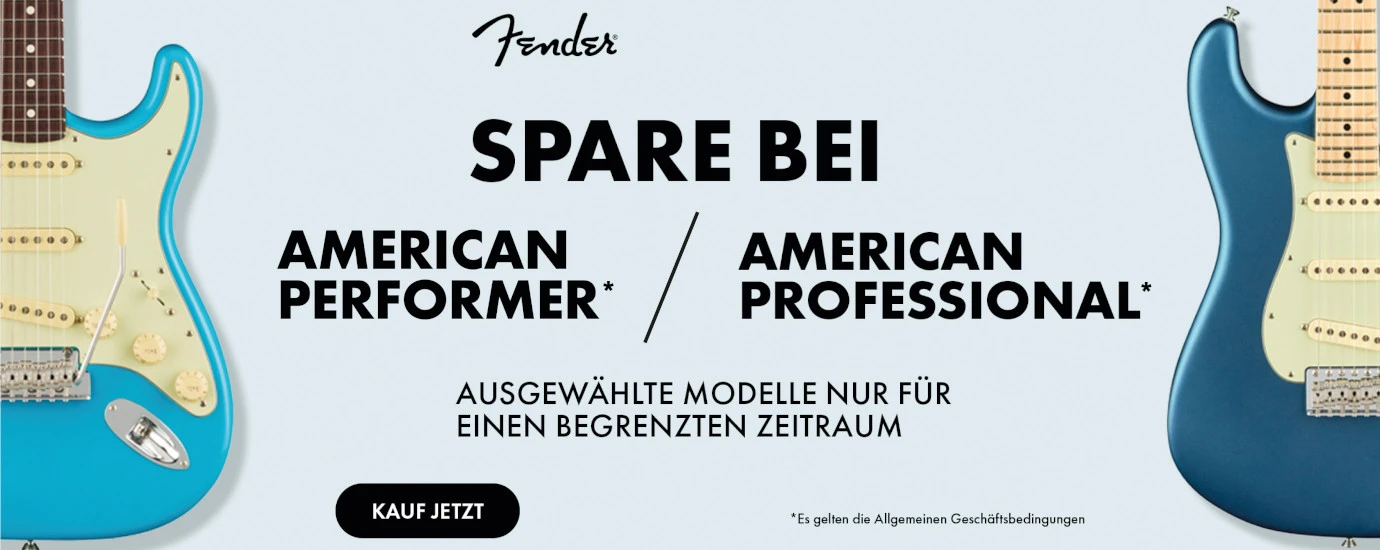 Fender -10% Promo